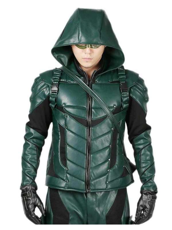 Green Arrow Season 5 Oliver Queen Jacket