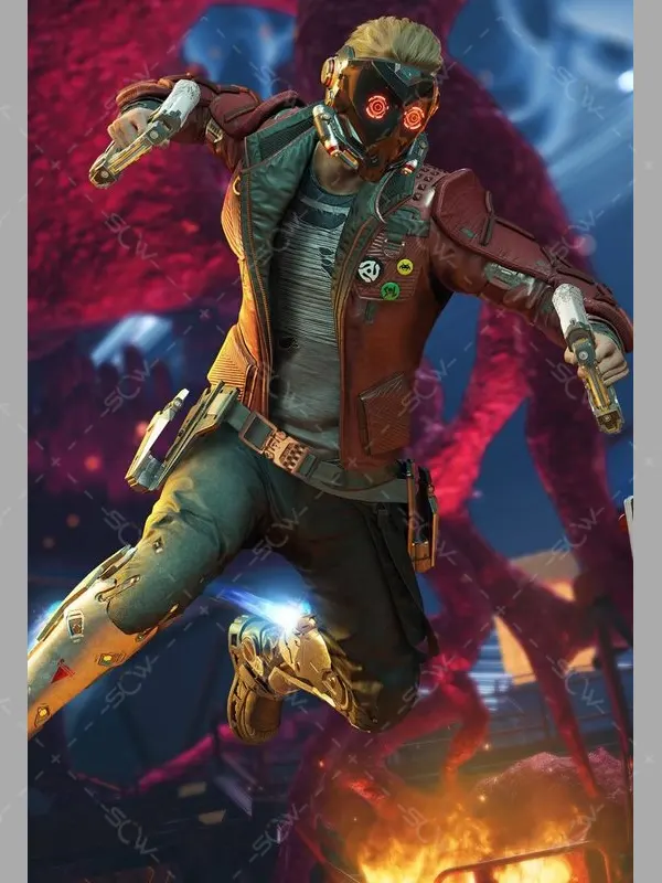 Marvel's Guardians Of The Galaxy Star Lord Game Jacket