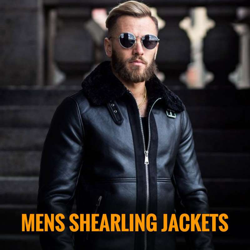Mens sherling jackets 1