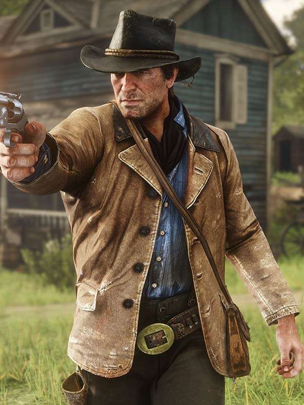 Red Dead Redemption II Arthur Morgan Leather Jacket