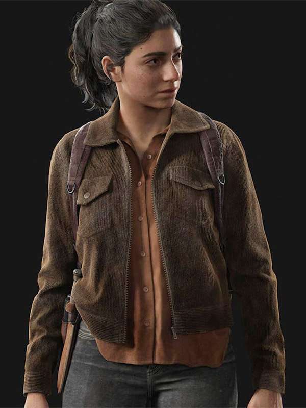 Video Game The Last Of Us Part 2 Abby Black Bomber Jacket