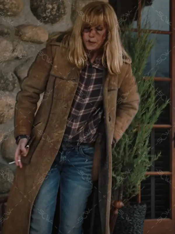 Yellowstone Beth Dutton Leather Coat