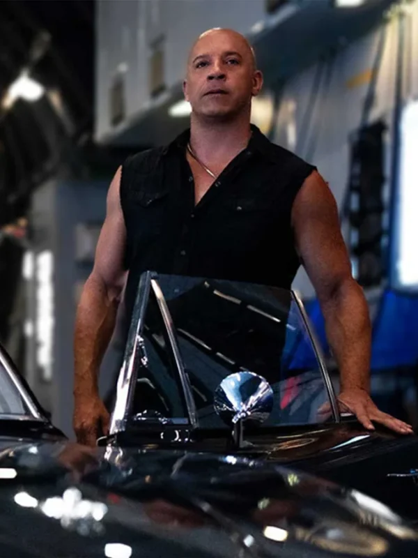 Fast X Vin Diesel Black Vest