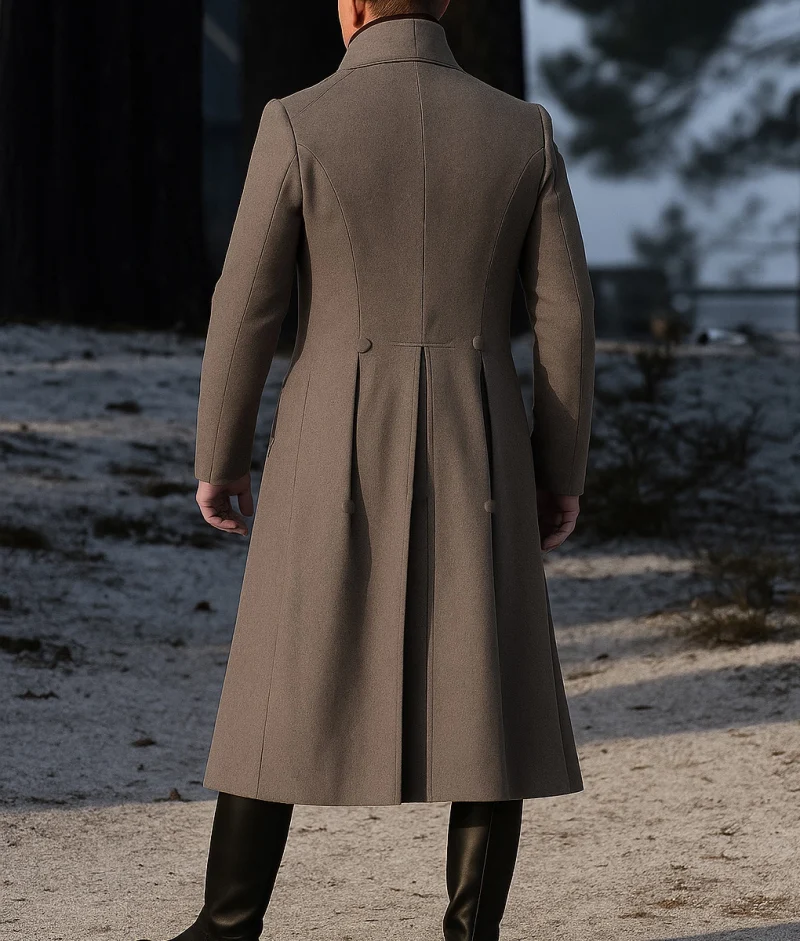 Joaquin Phoenix Napoleon Bonaparte Brown Coat | Shop Celebs