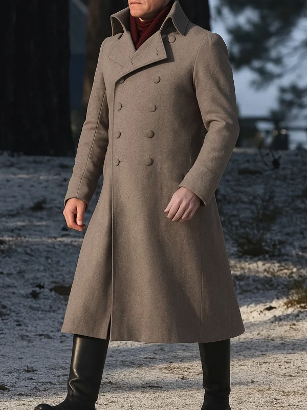 Joaquin Phoenix Napoleon Bonaparte Brown Coat