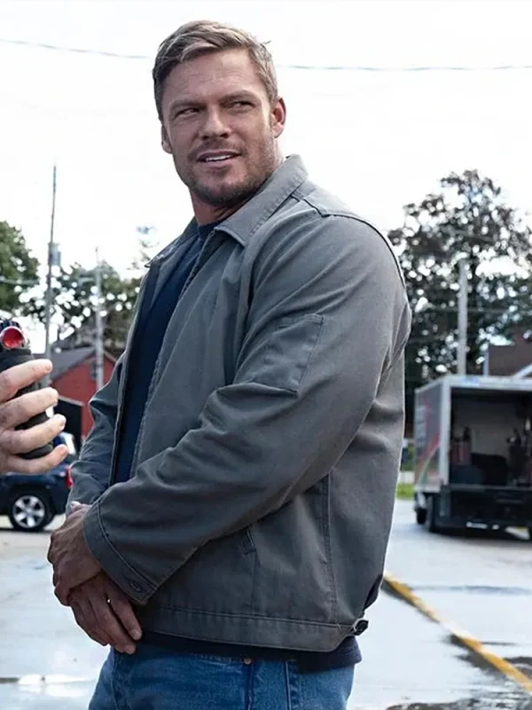 Reacher S02 Jack Reacher Grey Jacket