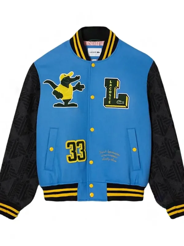 Novak Djokovic Lacoste Varsity Jacket