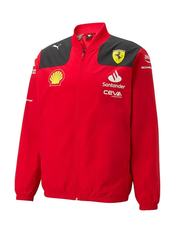 Scuderia Ferrari F1 2023 Jacket | 2023 Scuderia Ferrari F1 Red Jacket