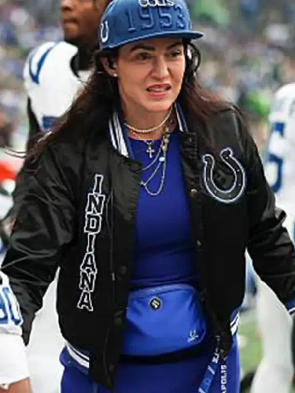Carlie Irsay-Gordon Indianapolis Colts Bomber Jacket