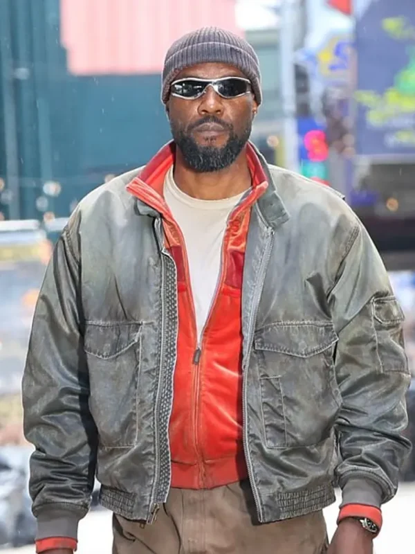 Liminal Movie Yahya Abdul Mateen II Green Bomber Jacket