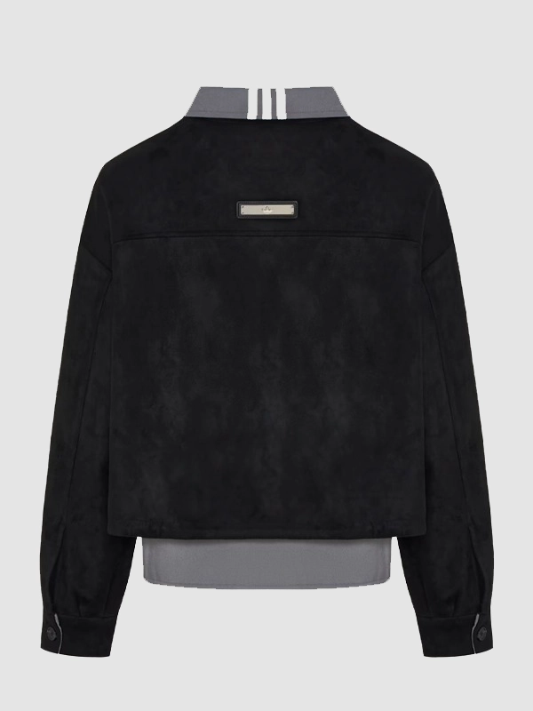 Adidas Originals 3S Deluxe W Suede Leather Jacket