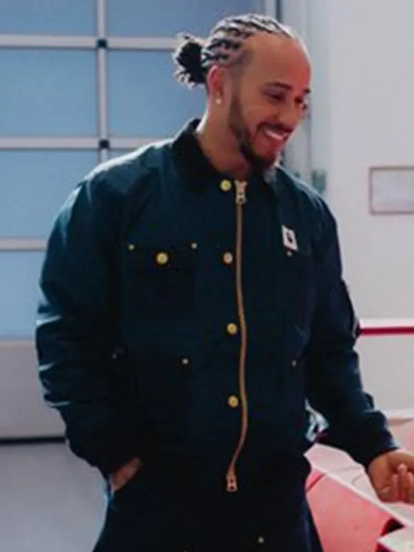Lewis Hamilton Sacai x Carhartt WIP Canvas Blouson Zip Up Jacket