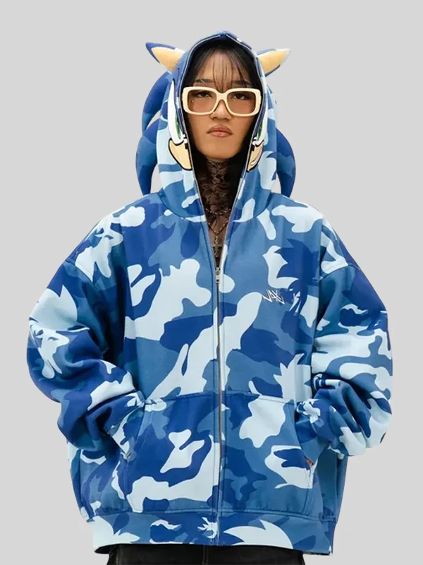 Neptun X Sonic 2026 Blue Camo Jacket