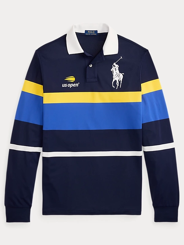 Ralph Lauren US Open 2026 Ball Crew Long Sleeve Polo Shirt