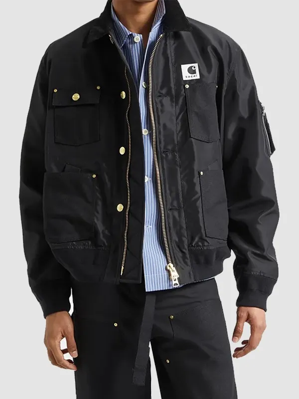 Sacai x Carhartt WIP Lewis Hamilton Duck Canvas Blouson Jacket