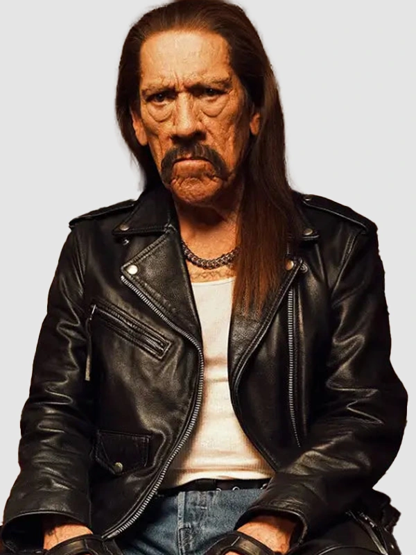 Danny Trejo UGG x Willy Chavarria Leather Jacket - Image 2