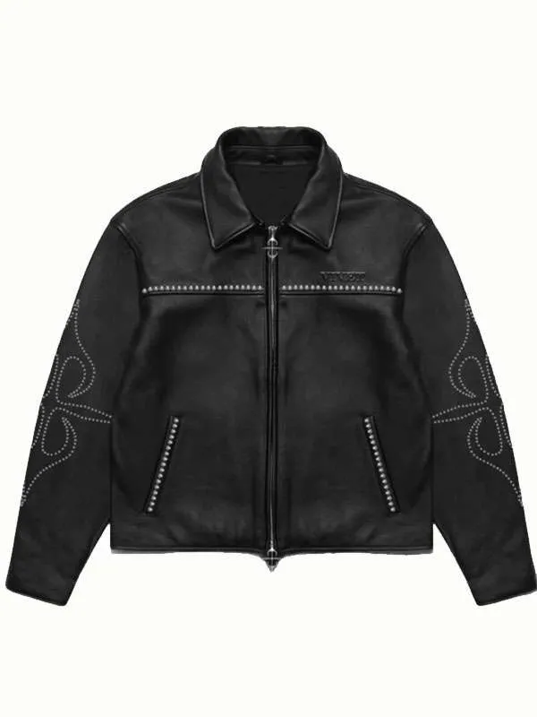 VIVET Signature Black Leather Jacket