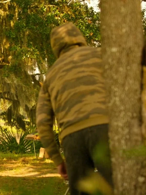 drew starkey camo hoodie