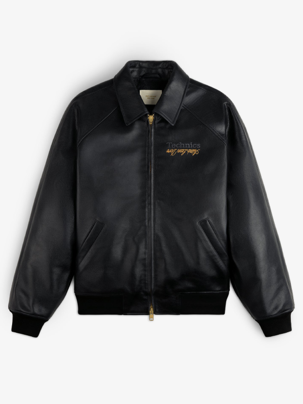 ALD Technics Varsity Leather Jacket