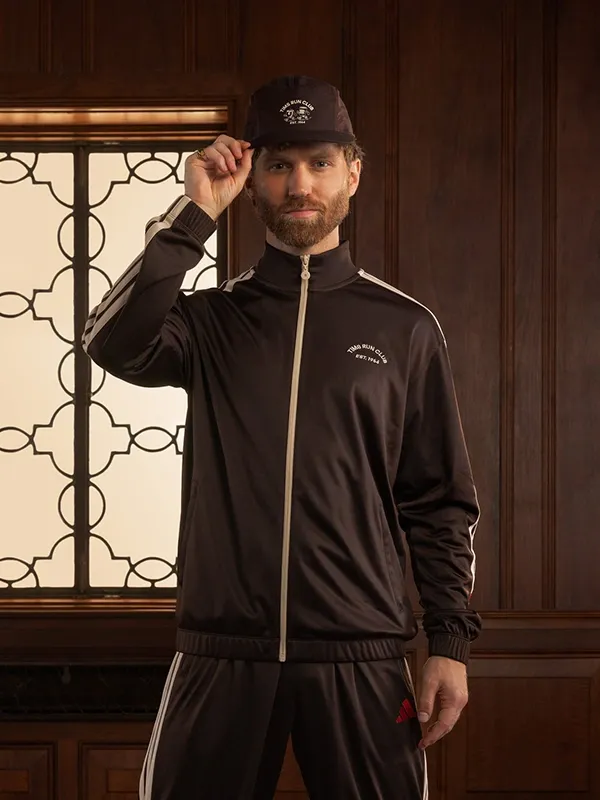 Adidas x Tim Hortons 2026 Tricot Track Jacket in Brown