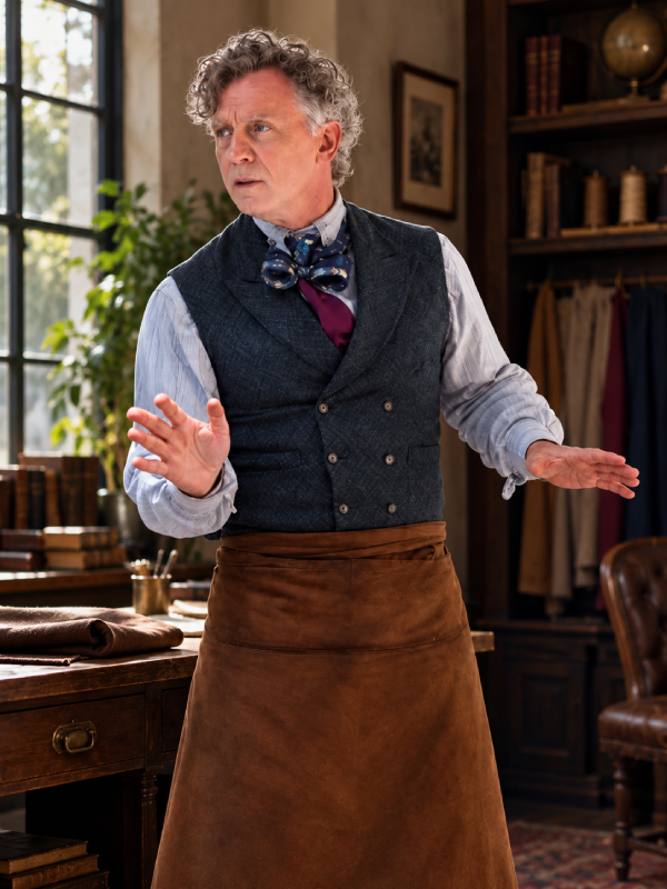 Andrew Ketterley Narnia The Magician’s Nephew 2027 Daniel Craig Double-Breasted Vest