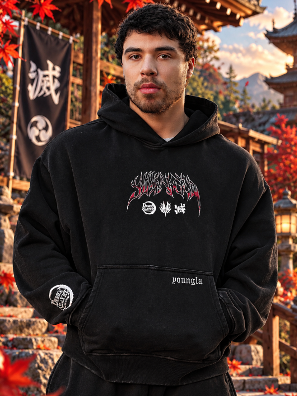 Demon Slayer Kimetsu Hoodies Set Your Heart Ablaze