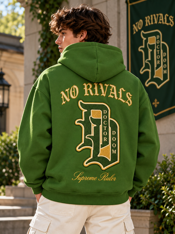 Doctor Doom No Rivals Heavyweight Hoodie 2026