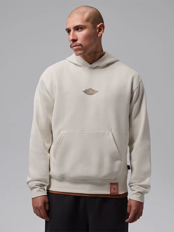 Jordan Brooklyn Day of the Dead 2026 Off White Fleece Hoodie
