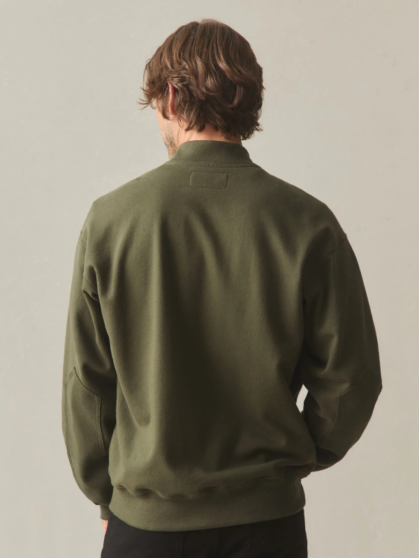 Mens Bomber Jacket Zip Up