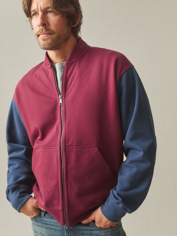 Men’s Fleece Colorblock Jacket