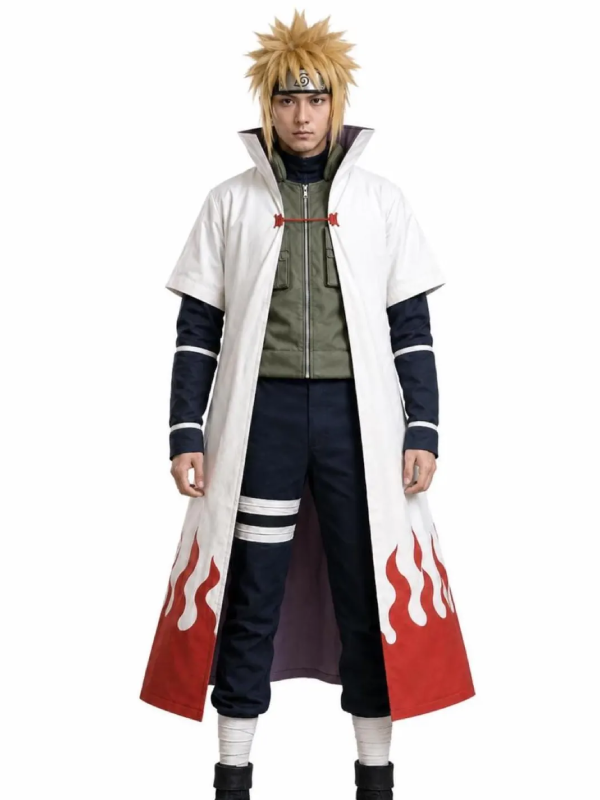 Minato Namikaze Shippuden cosplay coat