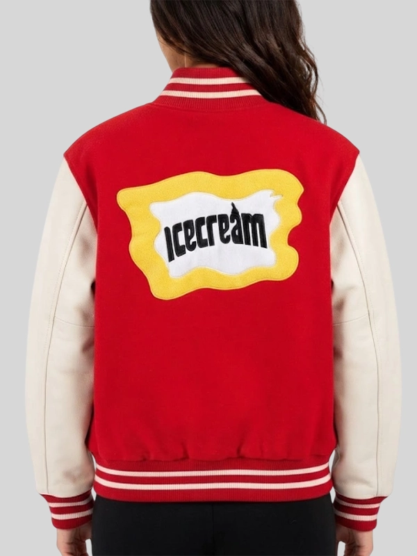 Mr. Me Too Varsity Jacket Red
