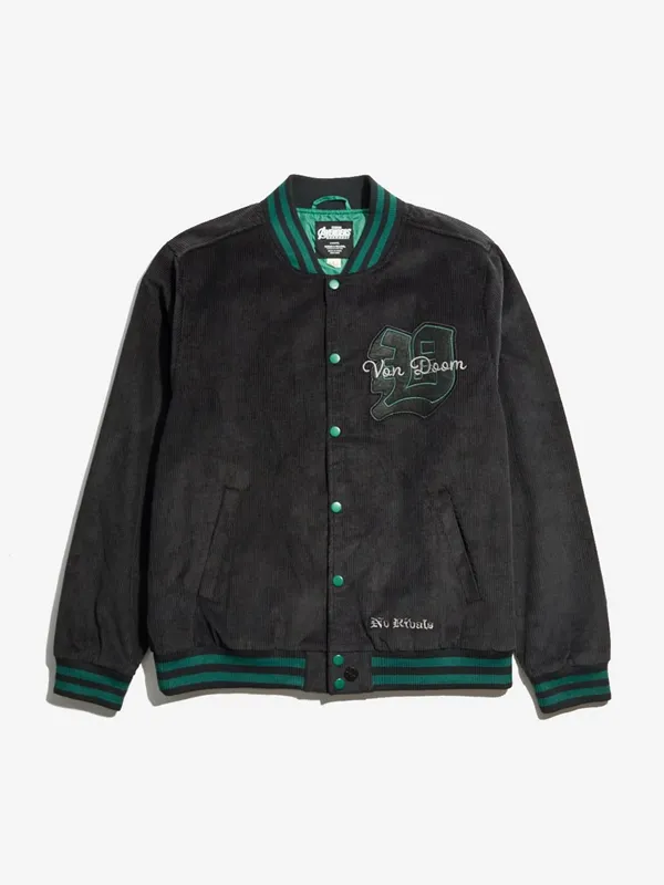 NYCC 2026 Doctor Doom Corduroy Varsity Jacket