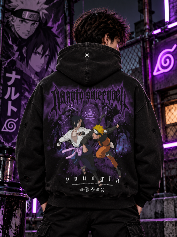 Naruto Itachi & Kisame Zip-Up Hoodie | Akatsuki ShopShop Celebs Wear