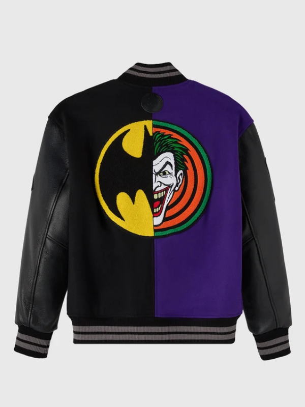 OVO Batman Joker Varsity Jacket