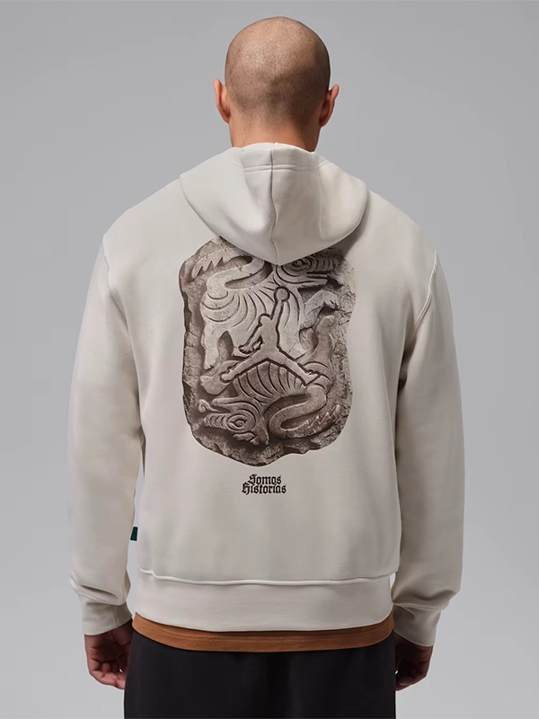 Off White Jordan Brooklyn Day of the Dead 2026 Fleece Hoodie