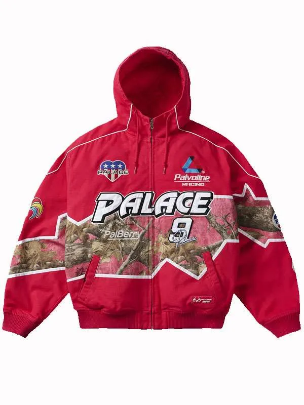 Palace Palvoline Red Camo Racing Jacket