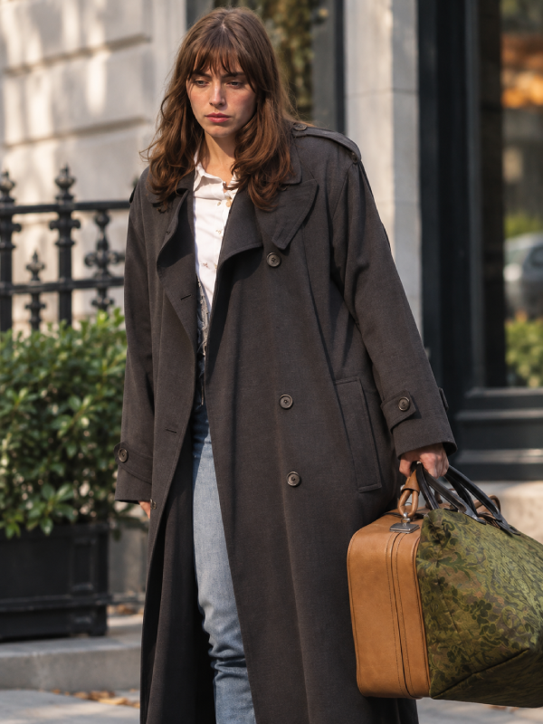Taggie OHara Rivals 2026 Grey Wool Coat