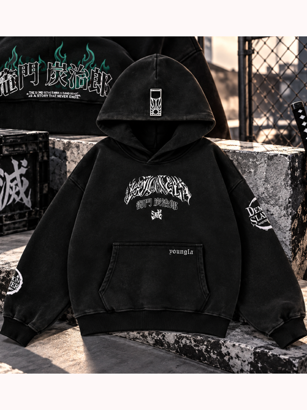 YoungLA x Demon Slayer Hoodie The Hashira