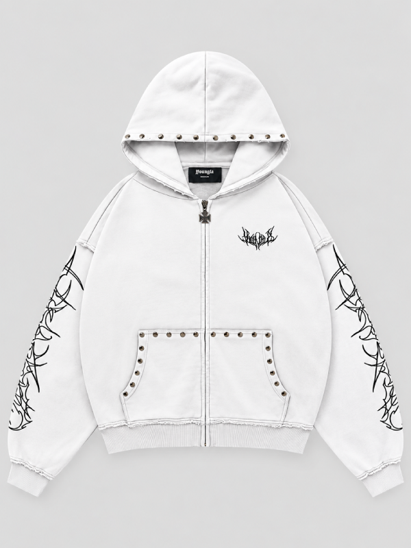 southwestern zip sweatshirt